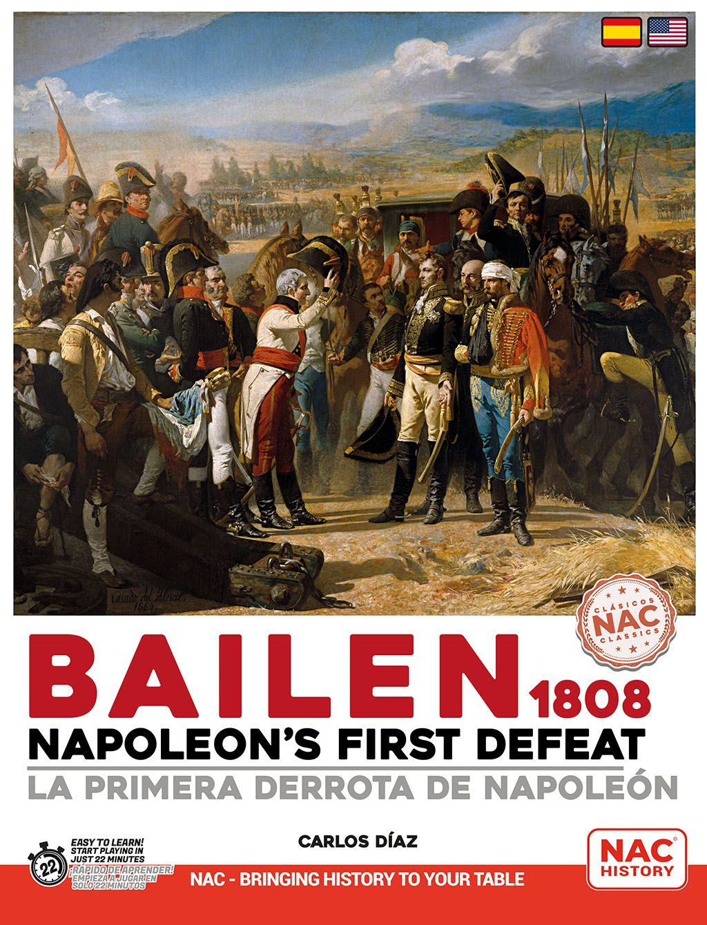 Cover art for Bailén 1808: La primera derrota de Napoleón