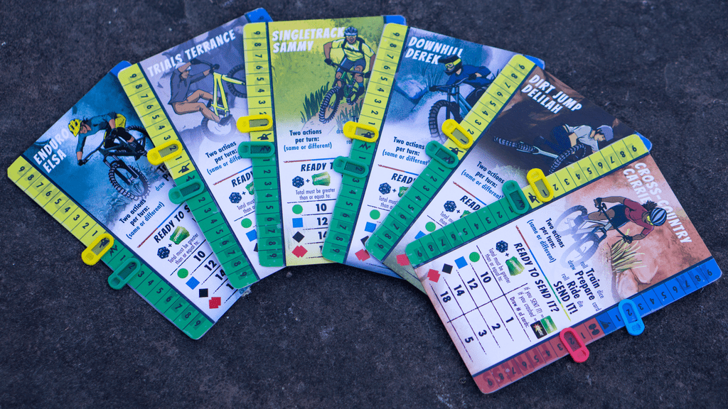 Illustration 9 de SEND IT! The Mountain Biking Board Game