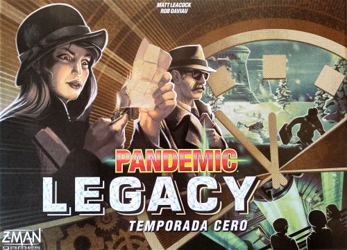 Caja del juego Pandemic Legacy: Temporada 0
