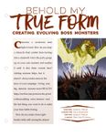 Issue: EONS #85 - Behold My True Form: Creating Evolving Boss Monsters