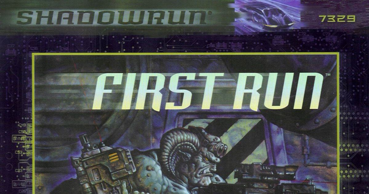 First Run | RPG Item | RPGGeek