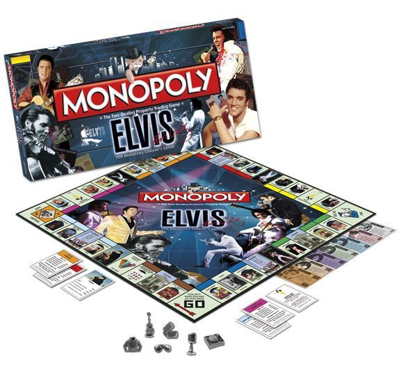 Monopoly: Elvis 75th Anniversary Collector's Edition box art