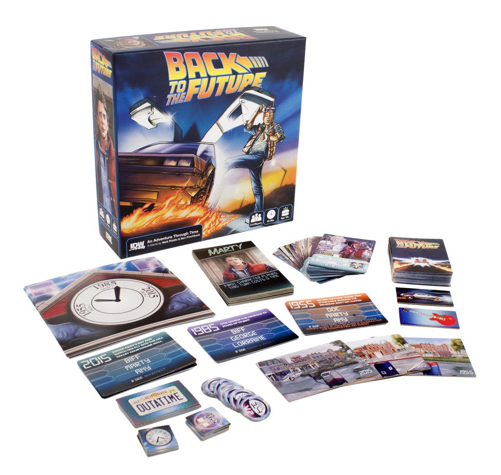 Back to the Future: Back in Time Review - Board Game Quest