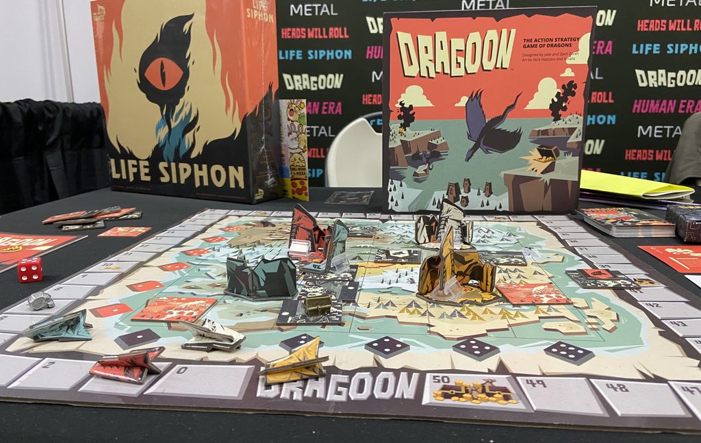 Dragoon, Lay Waste Games, 2025 — GAMA Expo 2025에서 전시