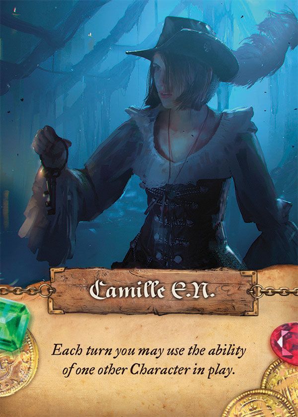 Dead Men Tell No Tales: Camille E.N. Promo Card