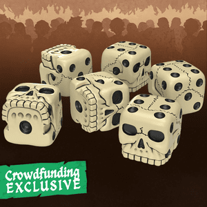 Zombicide: Dead Men Tale – Skull Dice