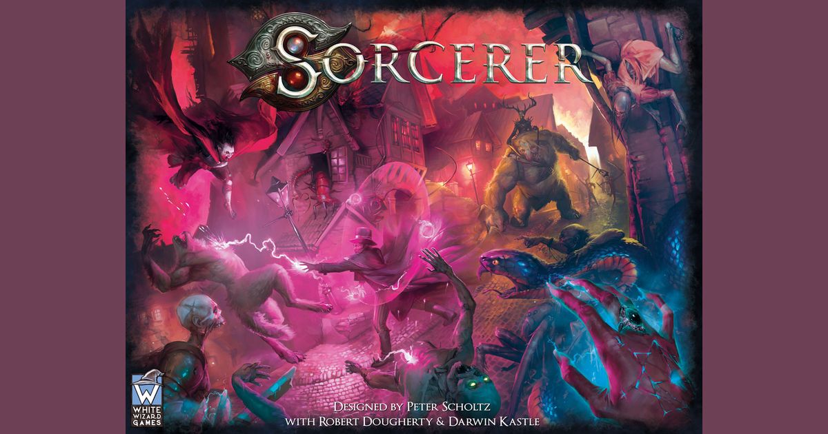SORCERER Core Box Card Board Base Game White Wizard Games WWG 
