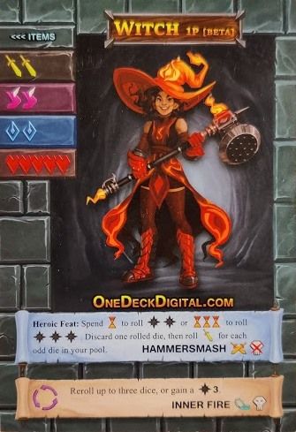 One Deck Dungeon: Witch