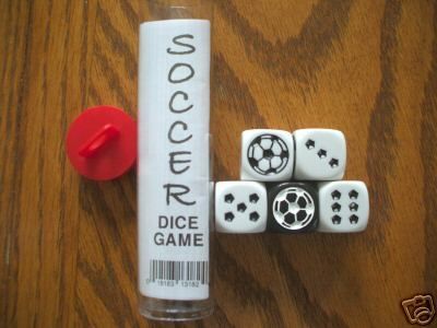 Soccer Dice Game