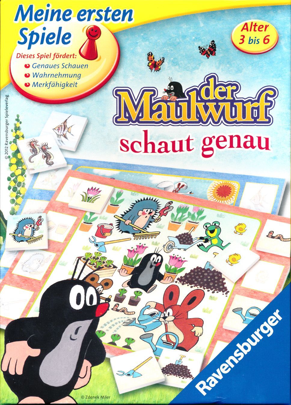 Der Maulwurf schaut genau