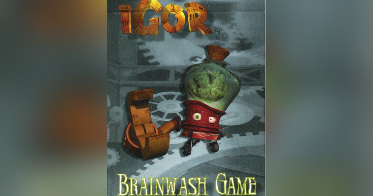 IGOR Brainwash Game | Board Game | BoardGameGeek