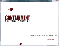 Video Game: Containment: The Zombie Puzzler