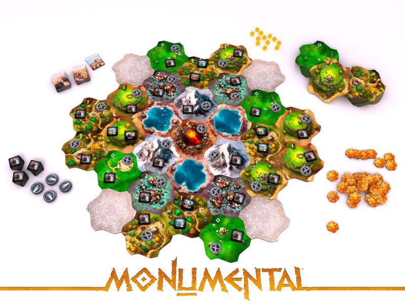 Final version of the board of Monumental