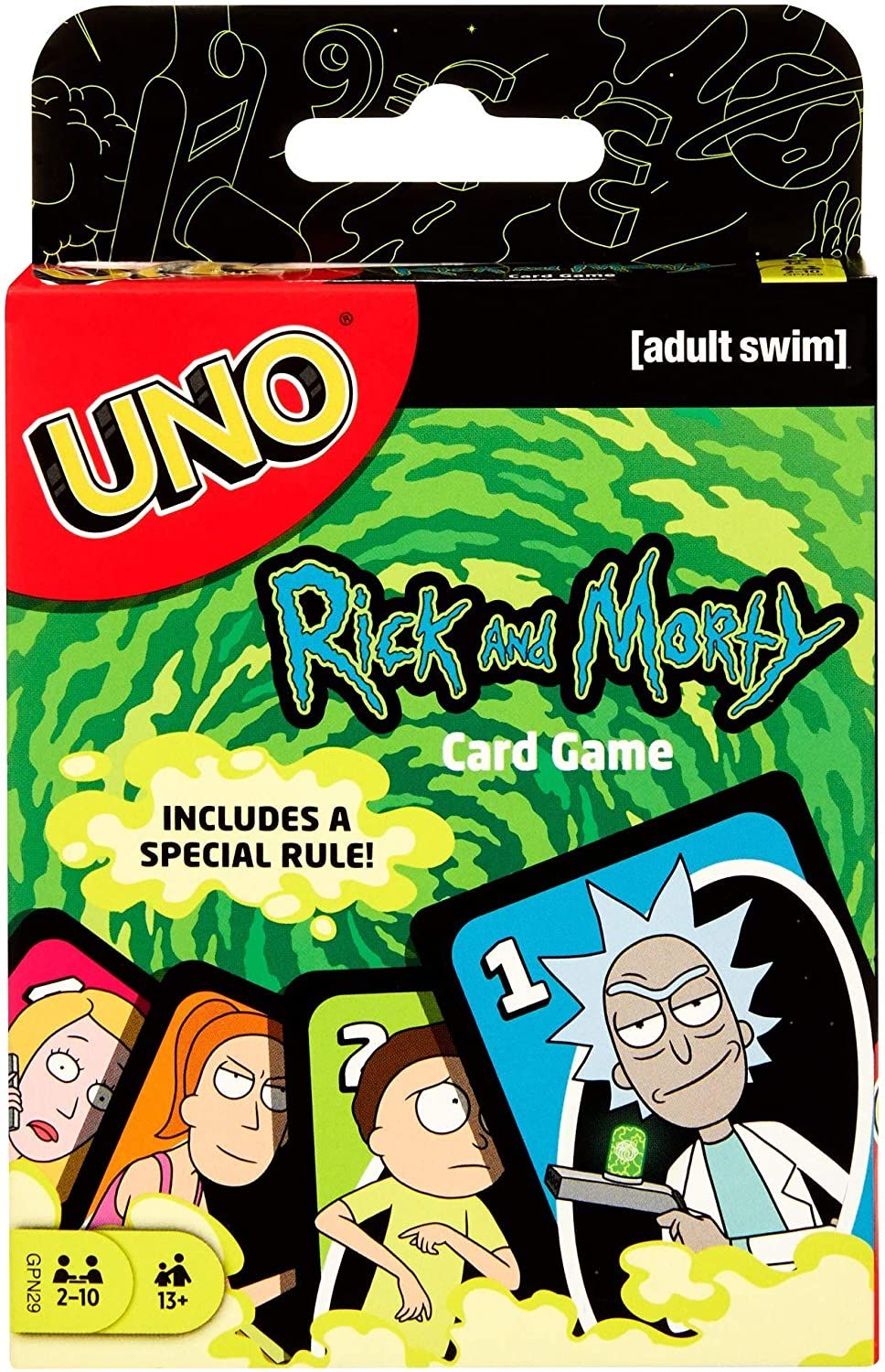 UNO: Rick & Morty doboz