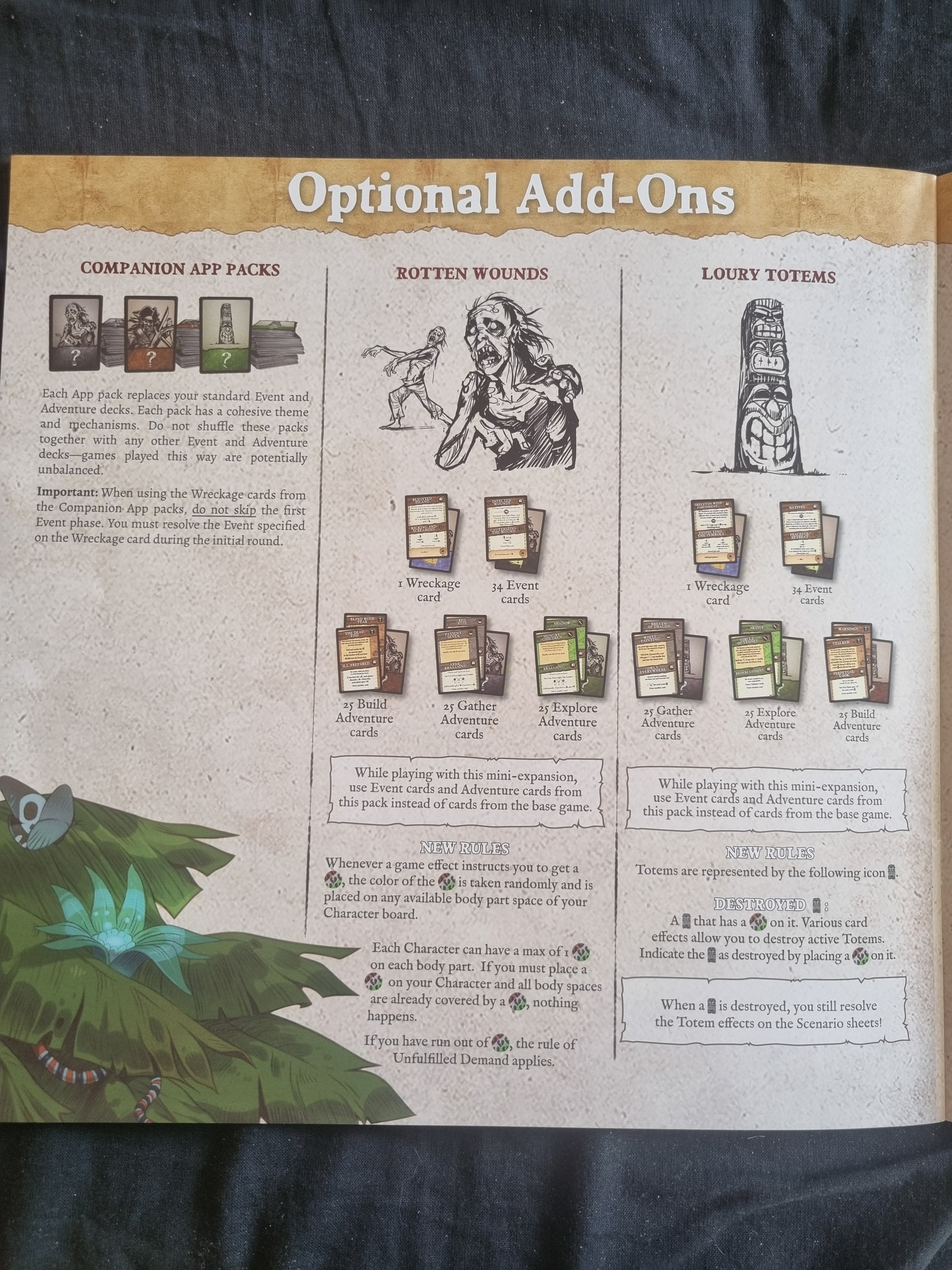 Rules for Companion App Decks? | Robinson Crusoe: Adventures on the ...