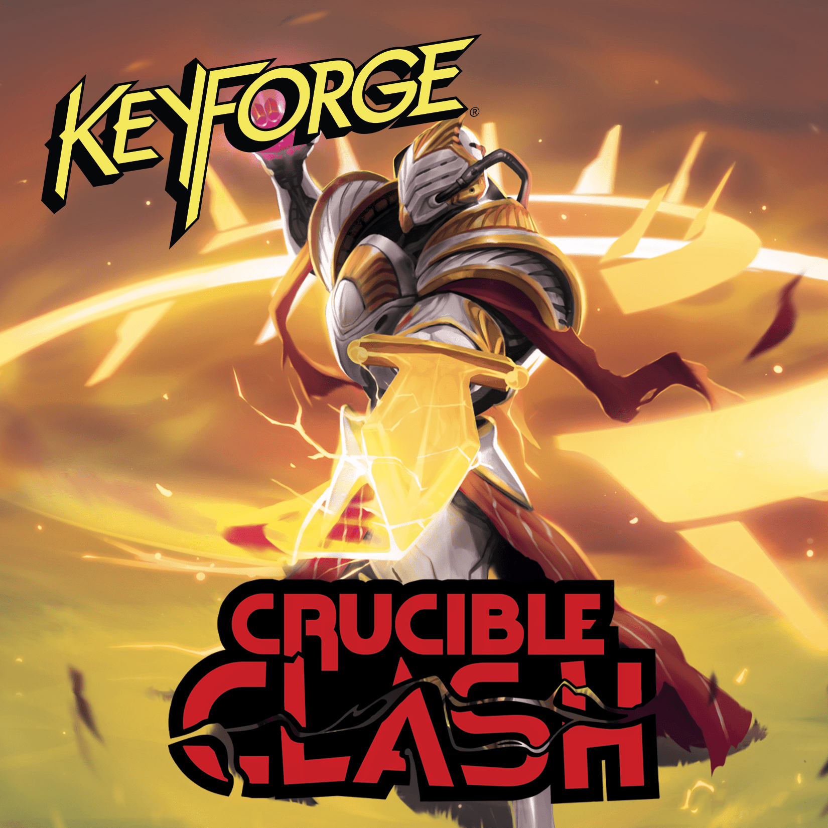 Cover art for KeyForge: Crucible Clash