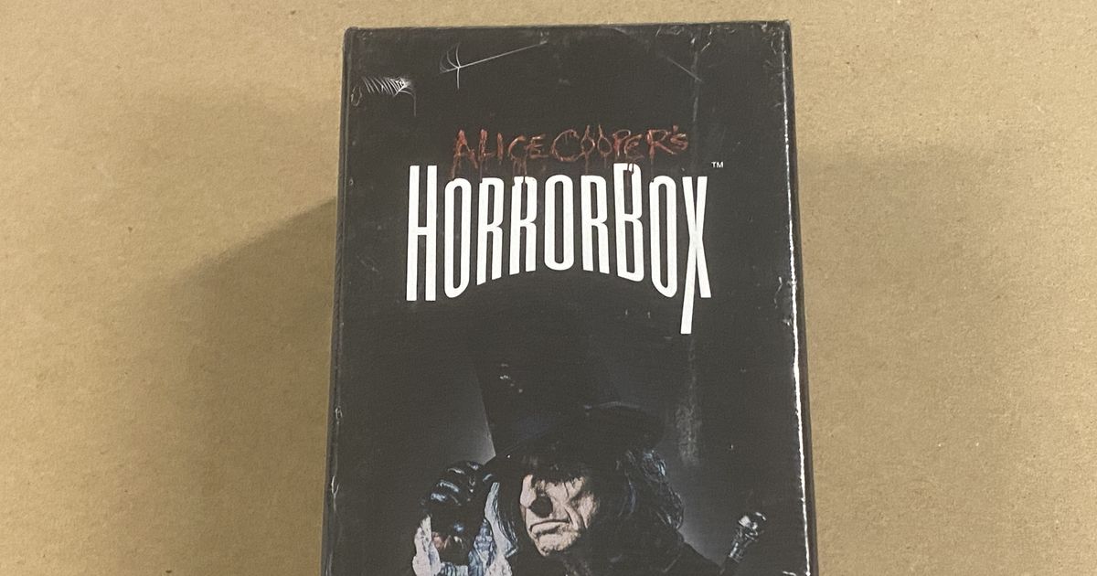 Alice Cooper's HorrorBox | Board Game | BoardGameGeek