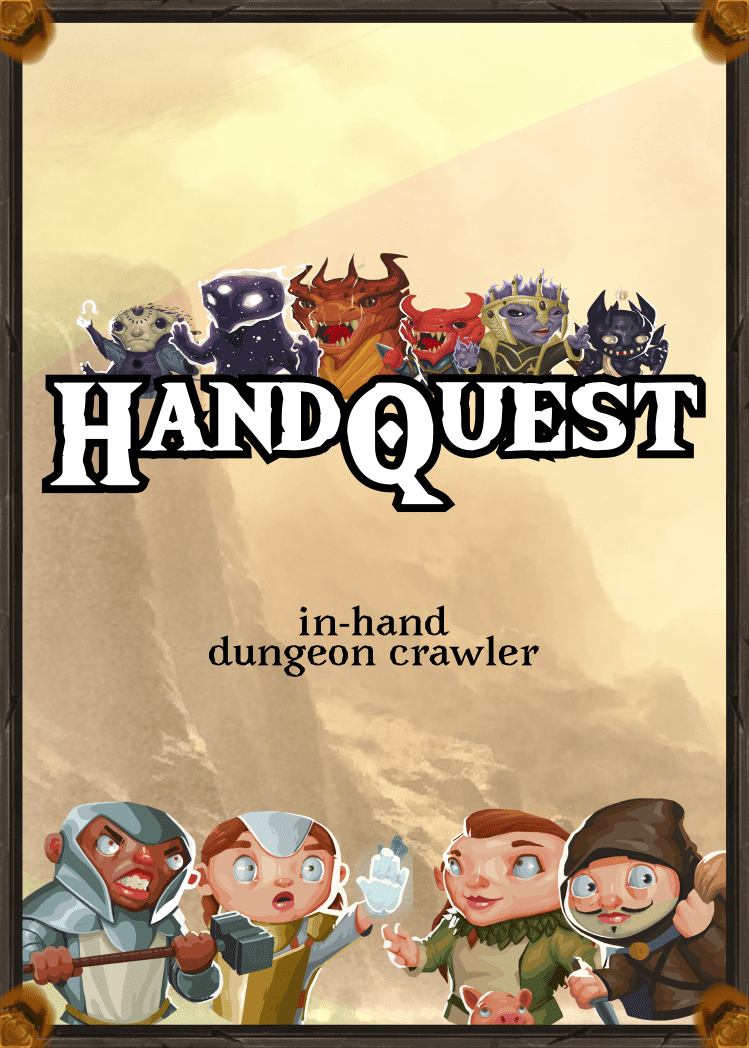 HandQuest: in-hand dungeon crawler