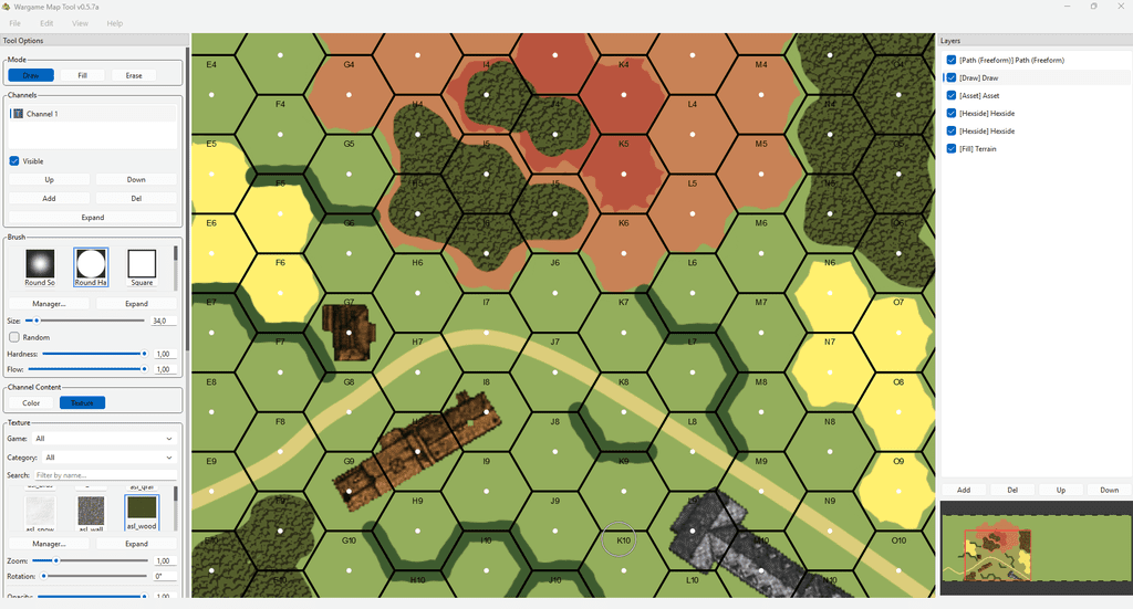 Wargame Map Tool - An app for creating maps for hex-and-counter games ...