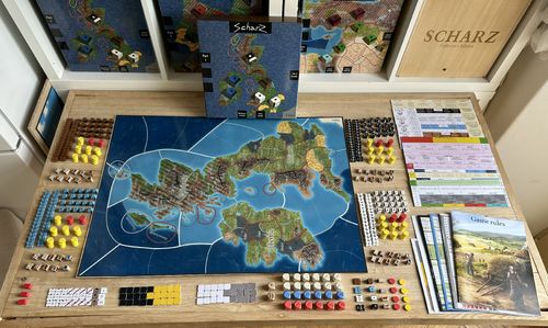Das Brettspiel: Scharz: Teil I