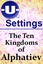 RPG Item: -U- Settings: The Ten Kingdoms of Alphatiev