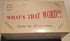 What's That Word??