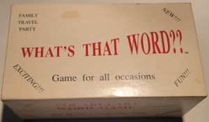 What's That Word??