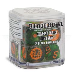 Blood Bowl (2016 edition): Nurgle Team Dice Set