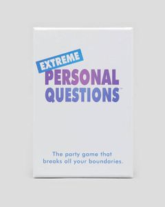Extreme Personal Questions