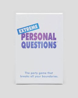 Extreme Personal Questions