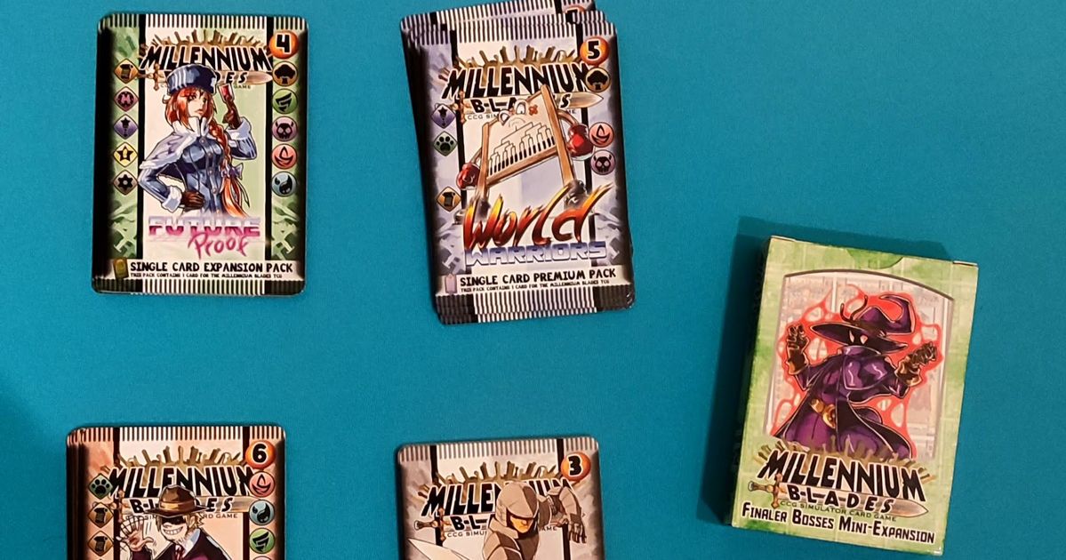 Millennium Blades Finaler Bosses MiniExpansion Board Game