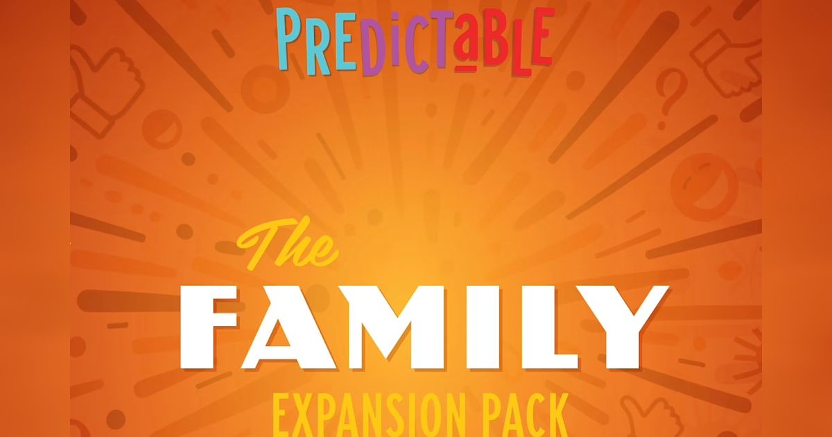 Predictable: The Family Expansion Pack | Board Game | BoardGameGeek
