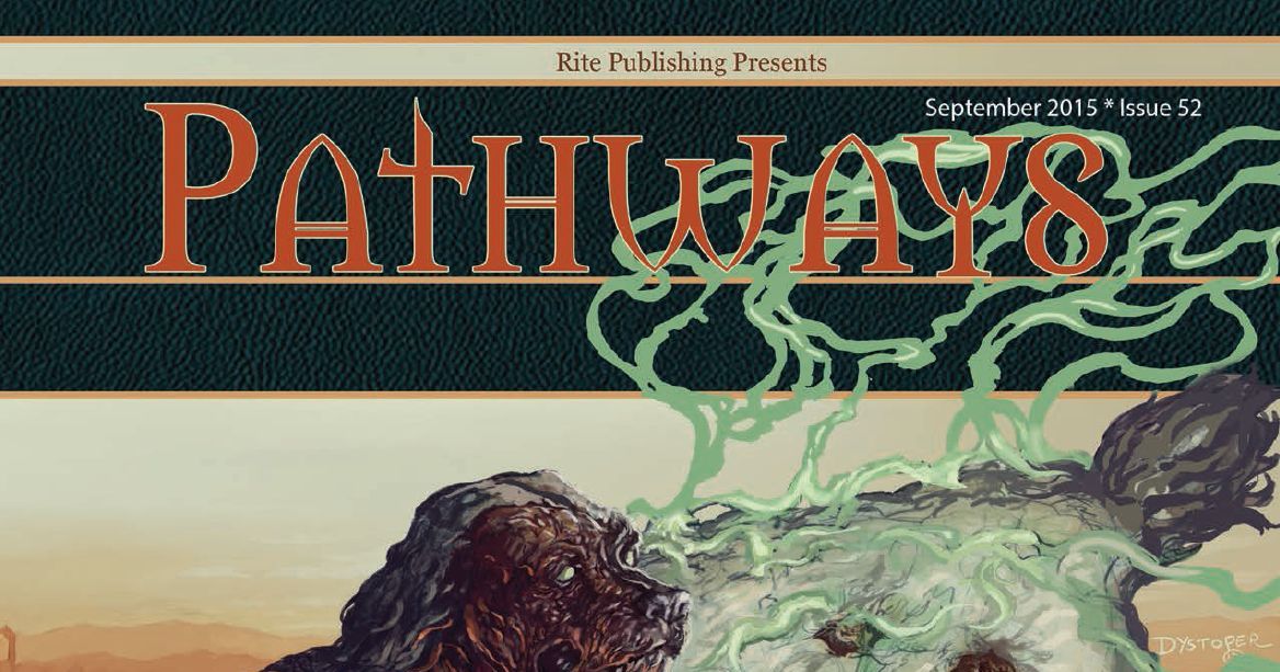 Pathways (Issue 52 - Sep 2015) | Issue | RPGGeek