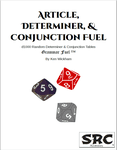 RPG Item: Article, Determiner, & Conjunction Fuel