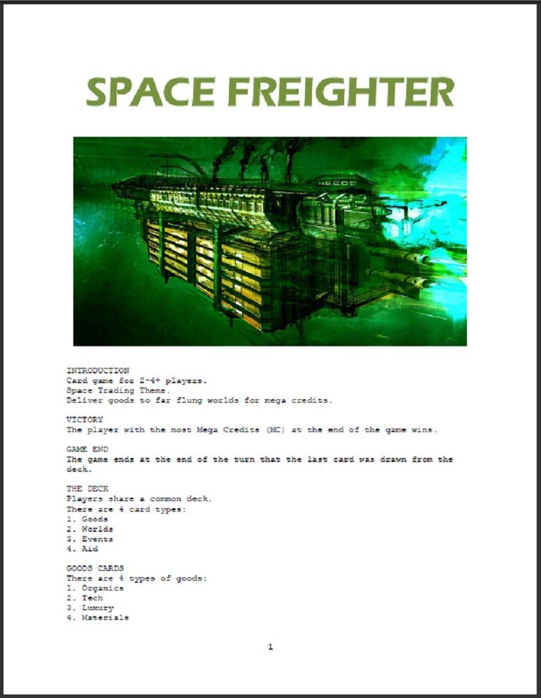Space Freighter