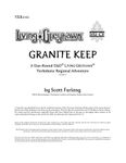 RPG Item: VER2-02: Granite Keep