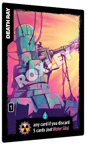 Radlands: Cult of Chrome Preview #1: Death Ray | BoardGameGeek