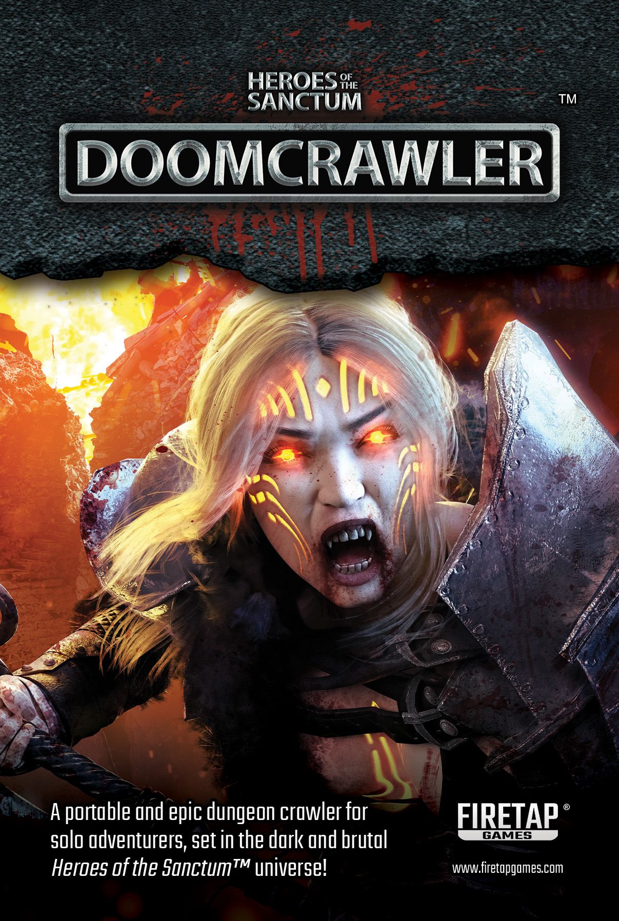Cover art for Heroes of the Sanctum: Doomcrawler