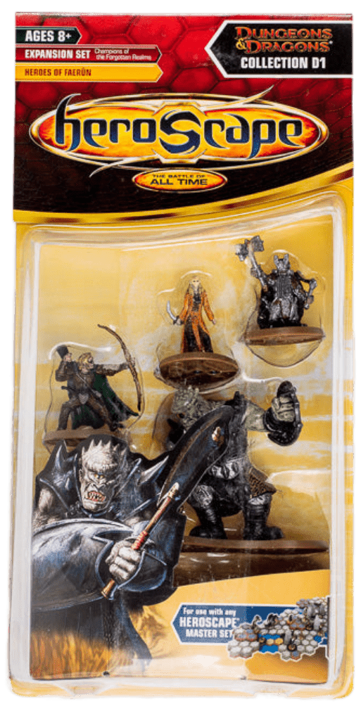 Heroscape: D1 Champions of the Forgotten Realms – Heroes of Faerûn Army Expansion