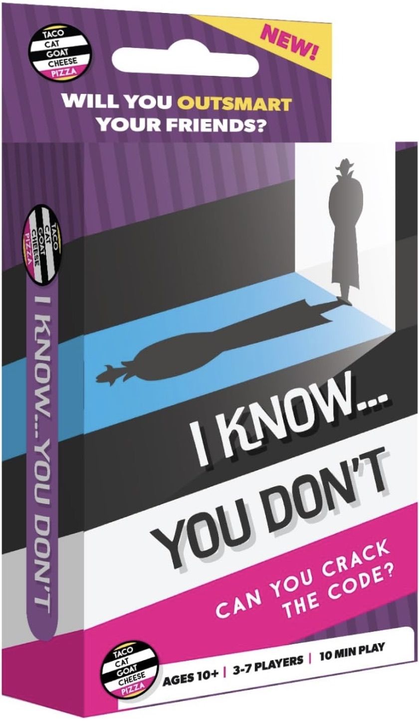 Boîte du jeu I Know…You Don't