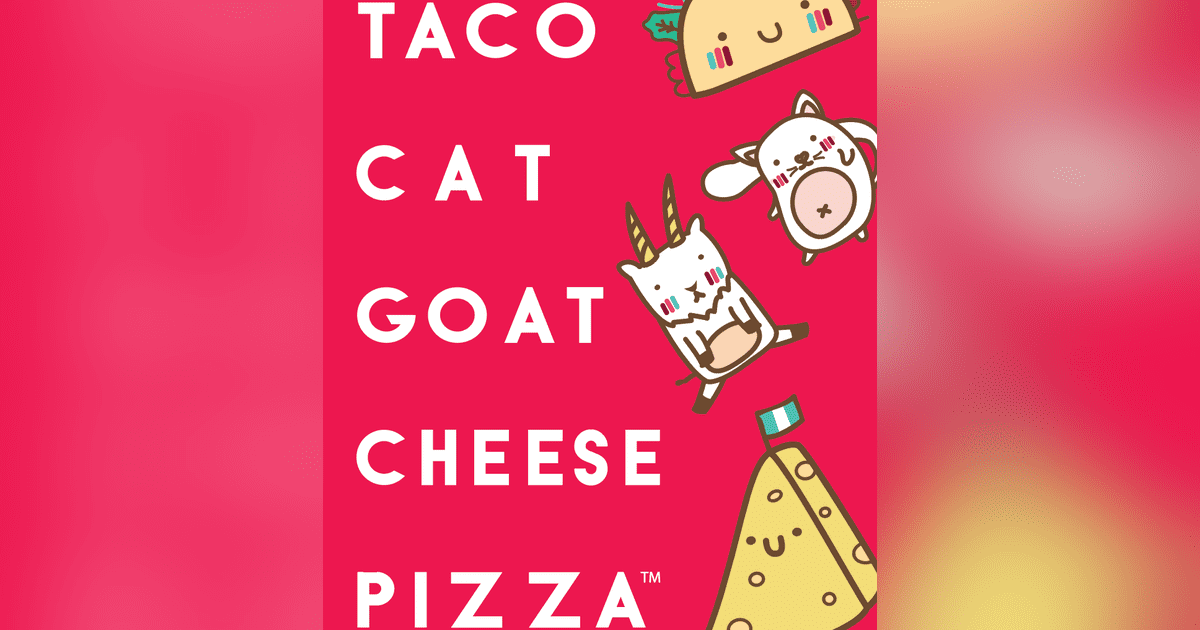 Taco Cat Goat Cheese Pizza FIFA World Cup Qatar 2022 Board Game