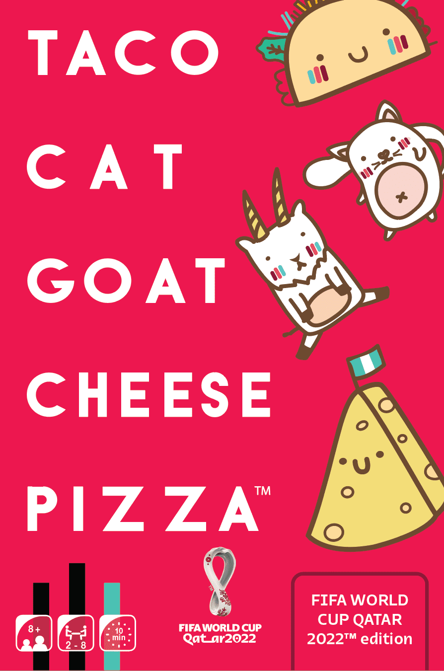 Taco Cat Goat Cheese Pizza: FIFA World Cup Qatar 2022 box art