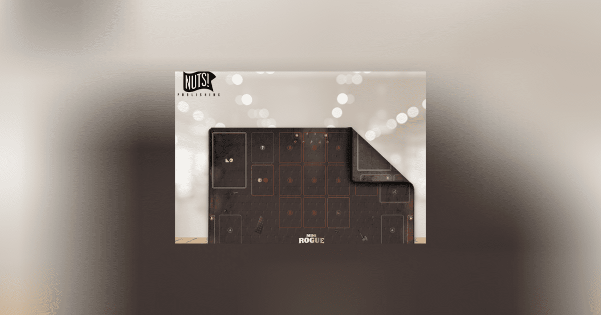 Mini Rogue: Double Sided Neoprene Playmat | Board Game Accessory ...