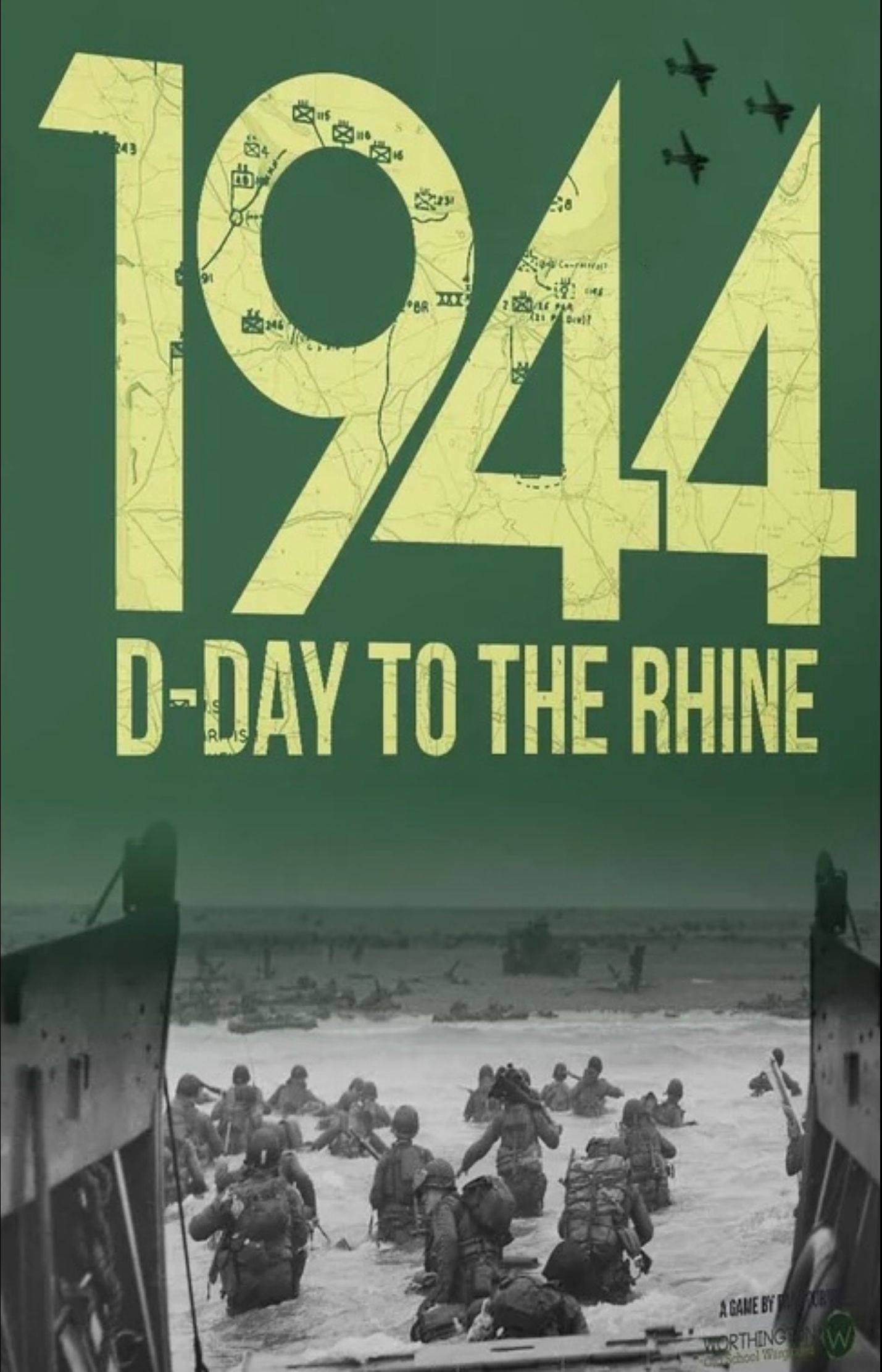 1944: D-Day to the Rhine box art