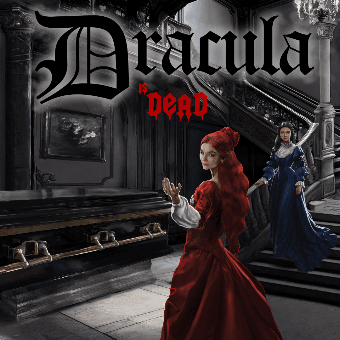 Cover art for Dracula is Dead