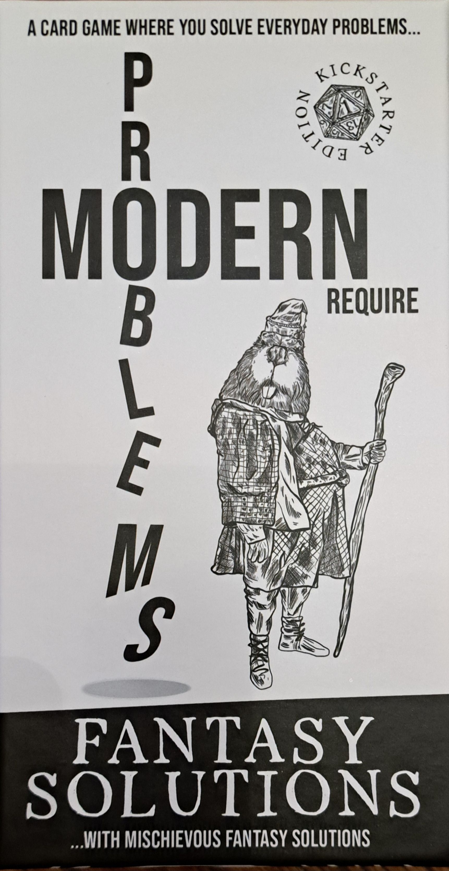 Cover art for Modern Problems Require Fantasy  Solutions
