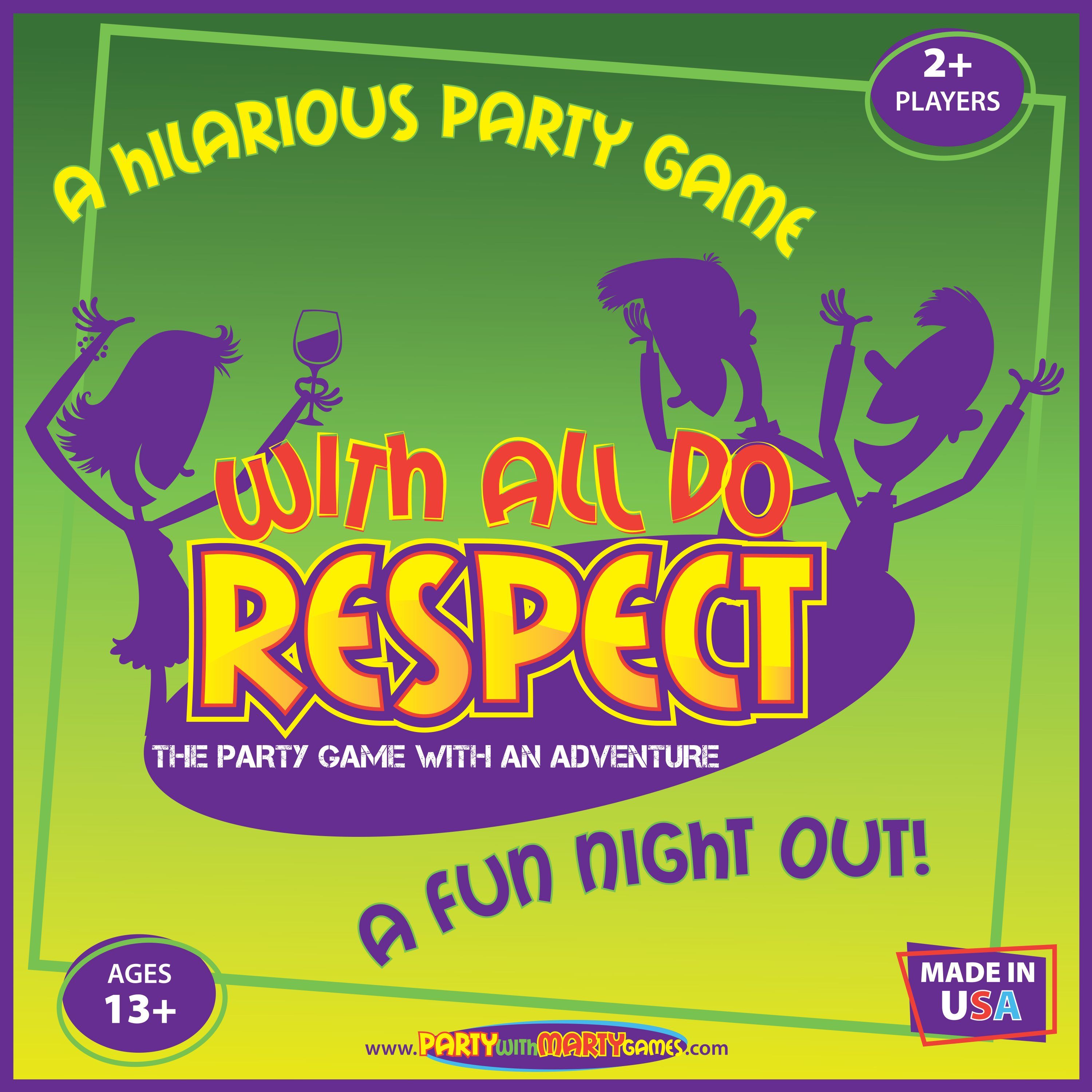With All Do Respect: The Party Game With An Adventure box art