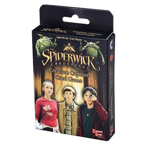 The Spiderwick Chronicles Creature Capture Card Game box art