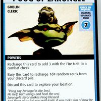 Pathfinder Adventure Card Game: Rise of the Runelords – "Poog of Zarongel" Promo Card
