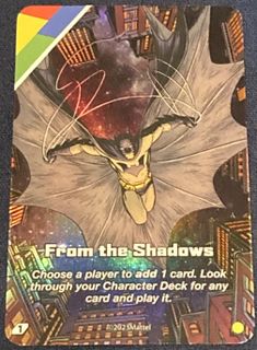 UNO Ultimate: Batman – From the Shadows Foil Chase Card